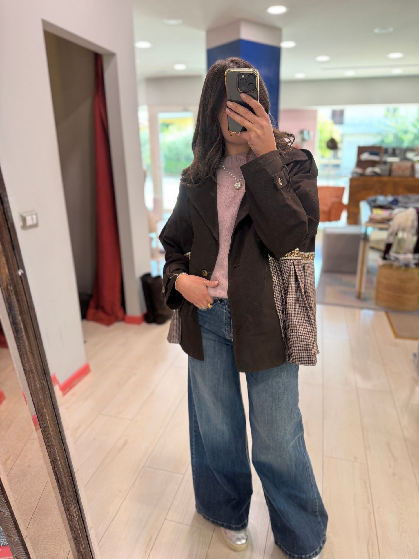 TRENCH CHECK SUSY MIX