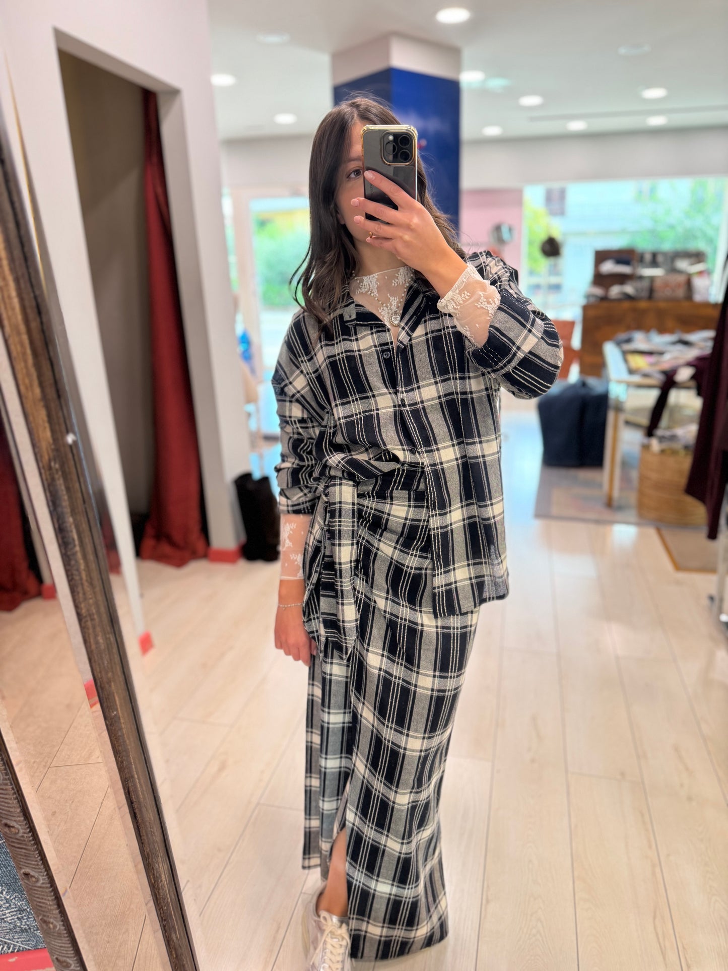 CAMICIA CHECK SUSY MIX