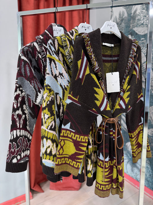 CARDIGAN JACQUARD PHILIA LOFT