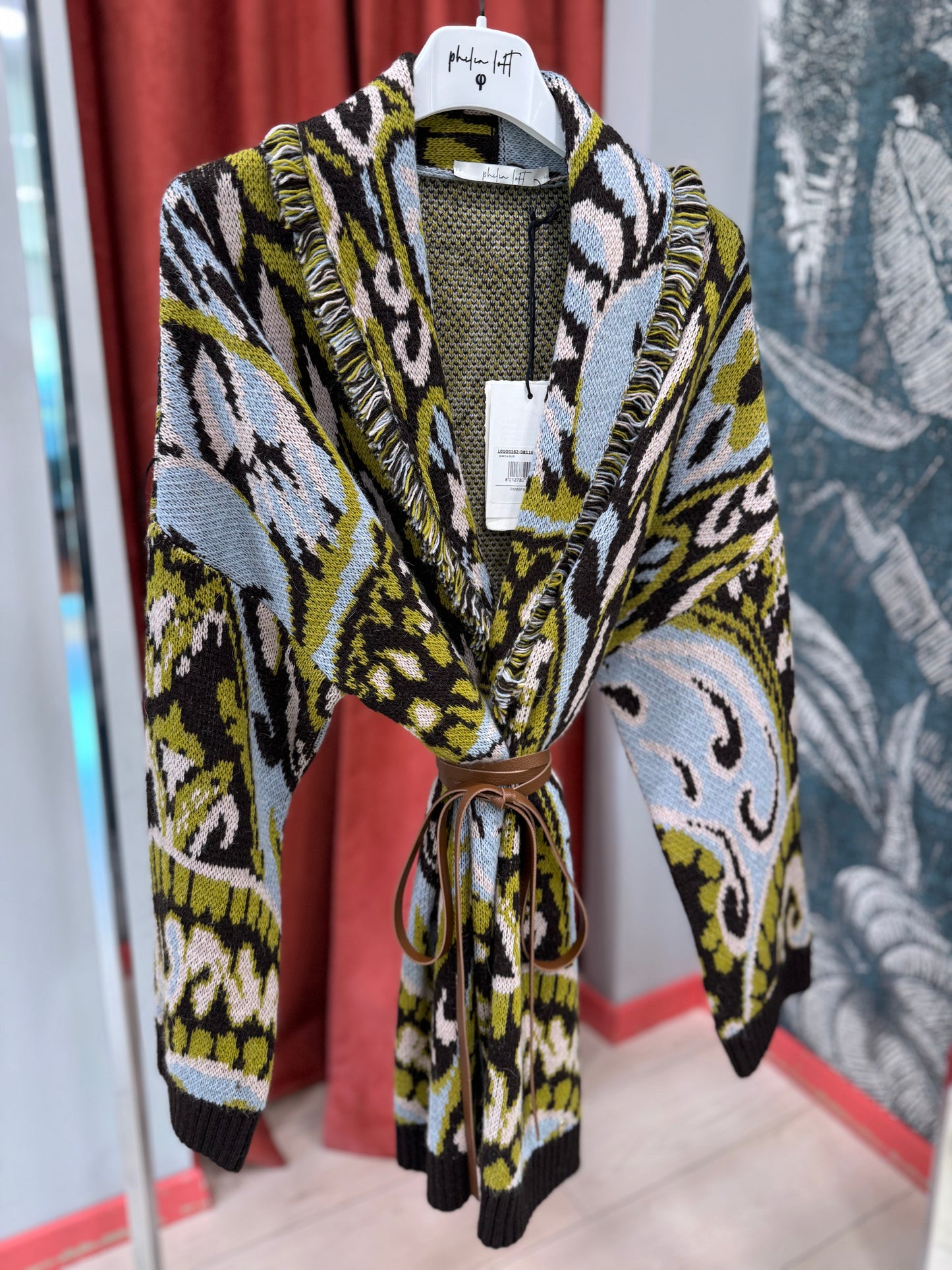 CARDIGAN JACQUARD PHILIA LOFT