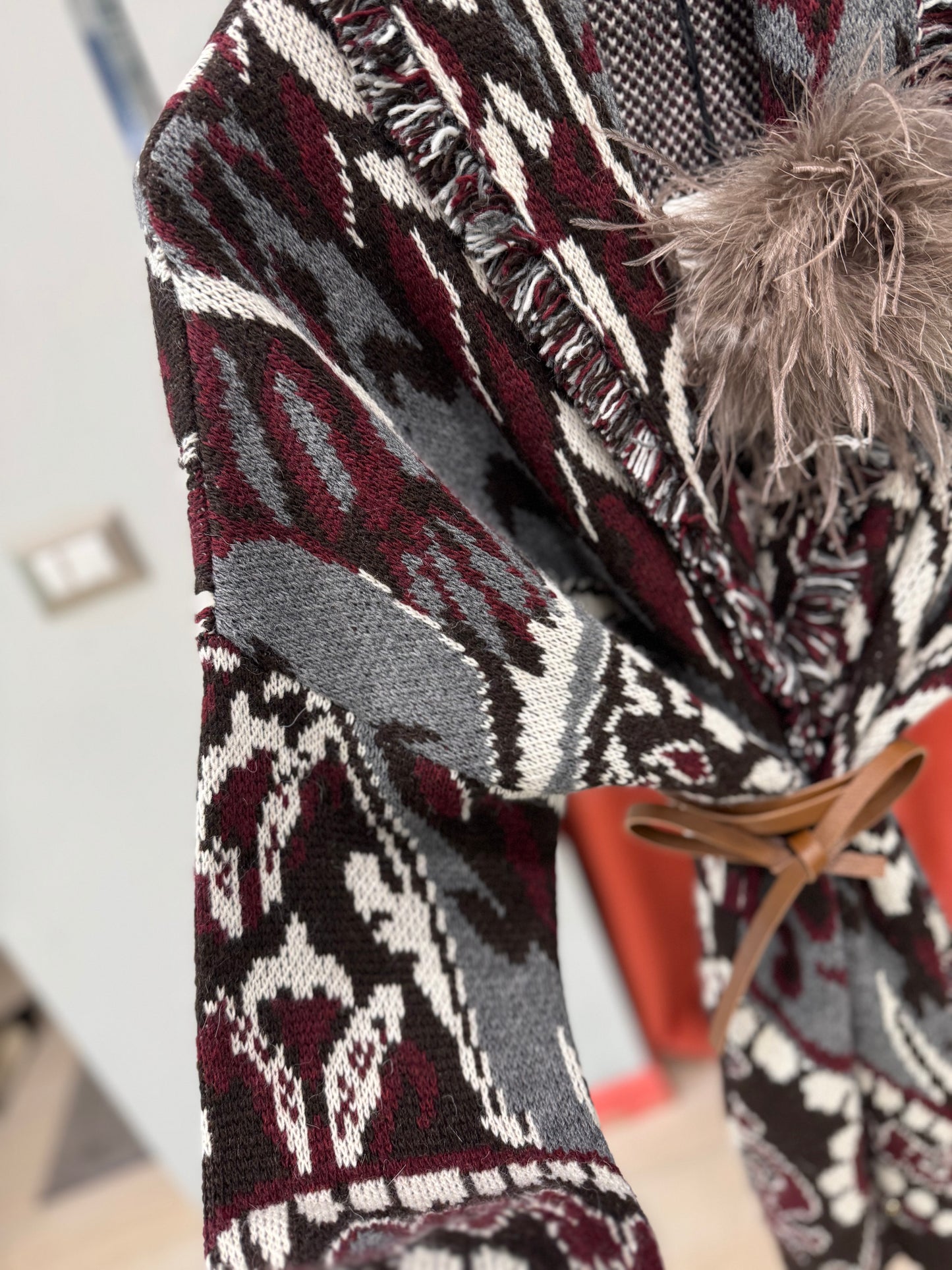 CARDIGAN JACQUARD PHILIA LOFT