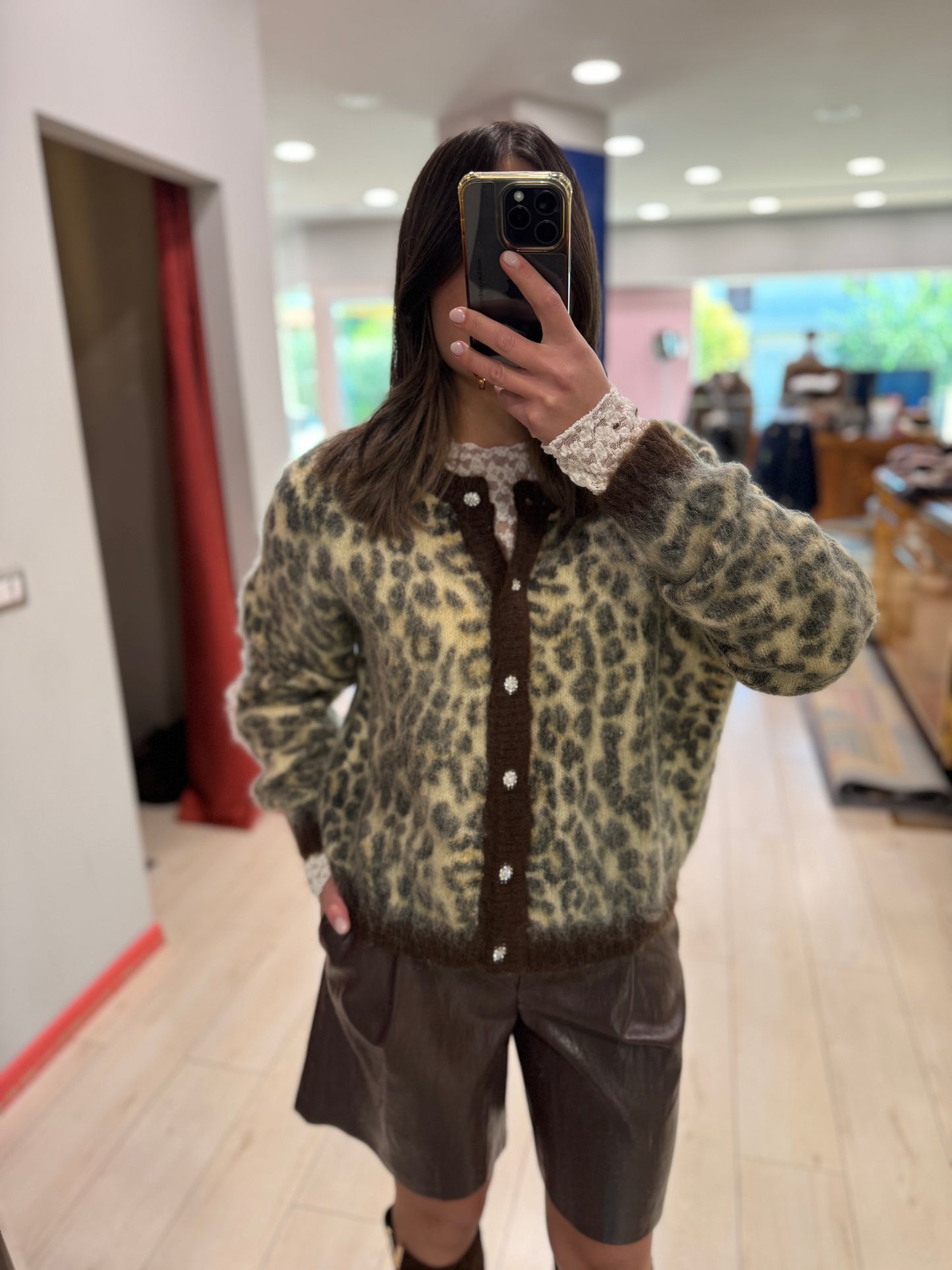 CARDIGAN MACULATO PHILIALOFT