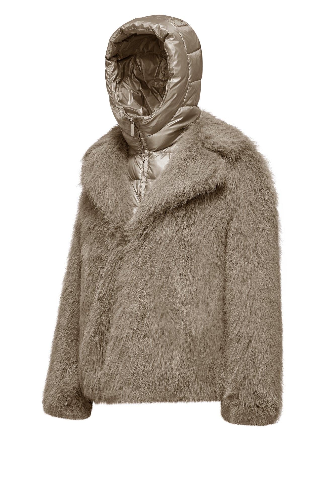 ECOPELLICCIA CON CAPPUCCIO BOMBOOGIE