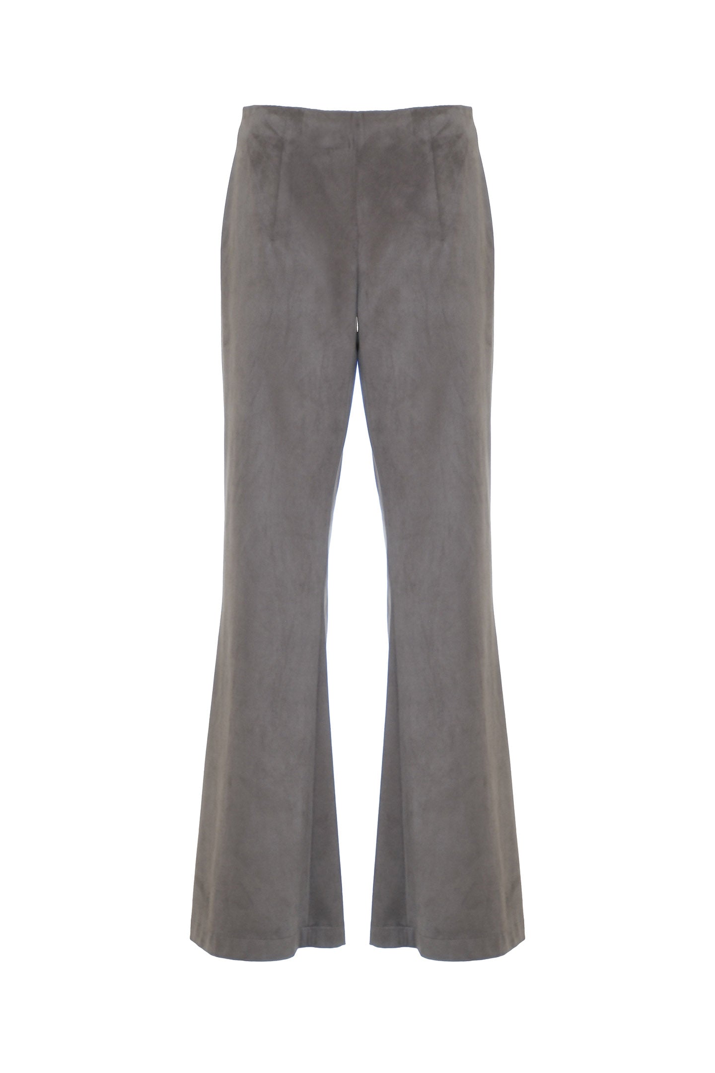 PANTALONE FLAIRE IN ECOCAMOSCIO SOALLURE