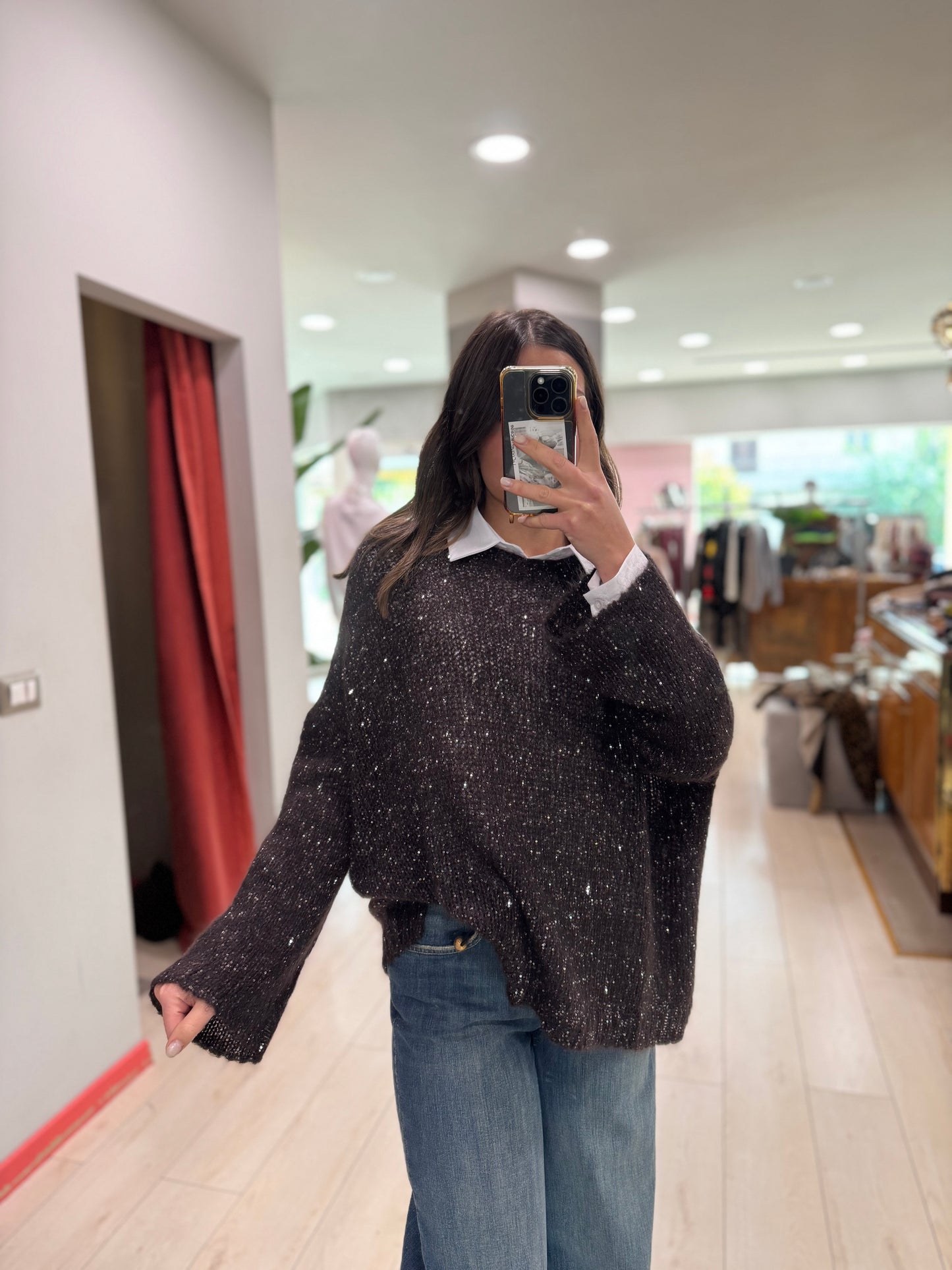 PULL PAILLETTES TENSIONEIN