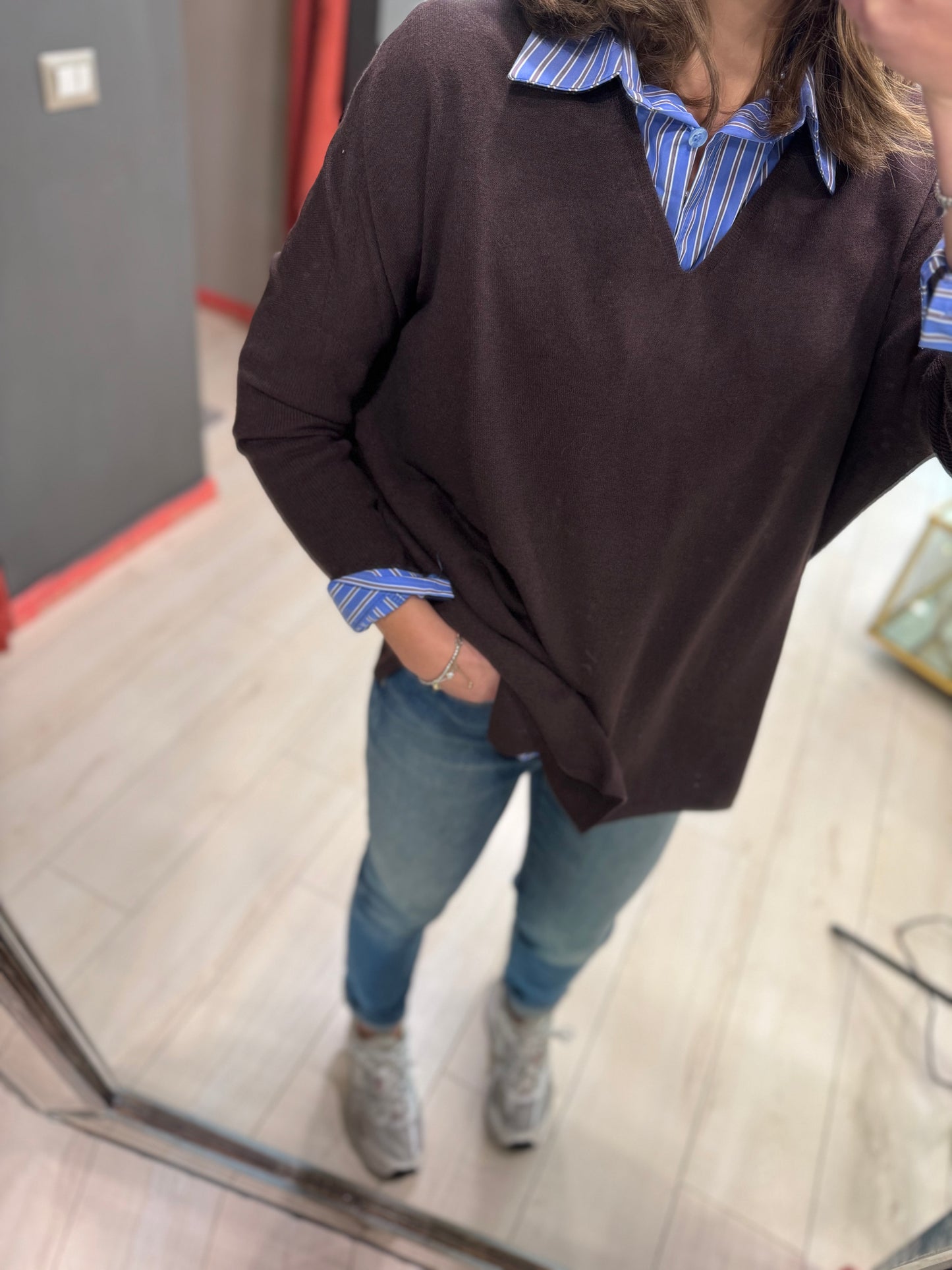 PULL VISCOSA SCOLLO V SOUVENIR