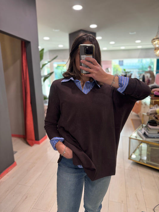 PULL VISCOSA SCOLLO V SOUVENIR