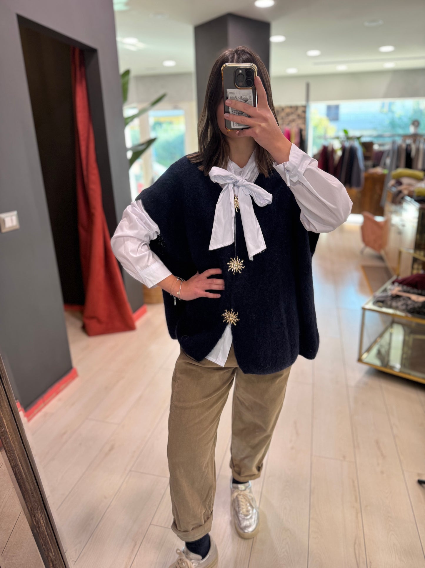 GILET BOTTONI GIOIELLO DONTWAIT