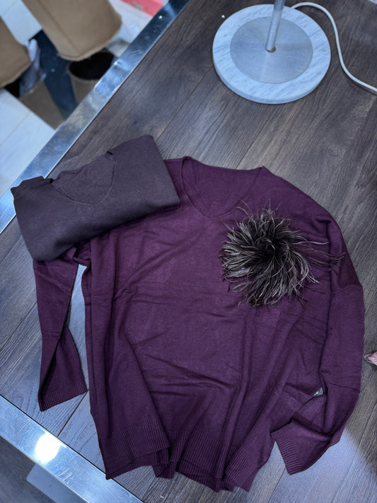 MAGLIA VISCOSA SCOLLO V DONTWAIT