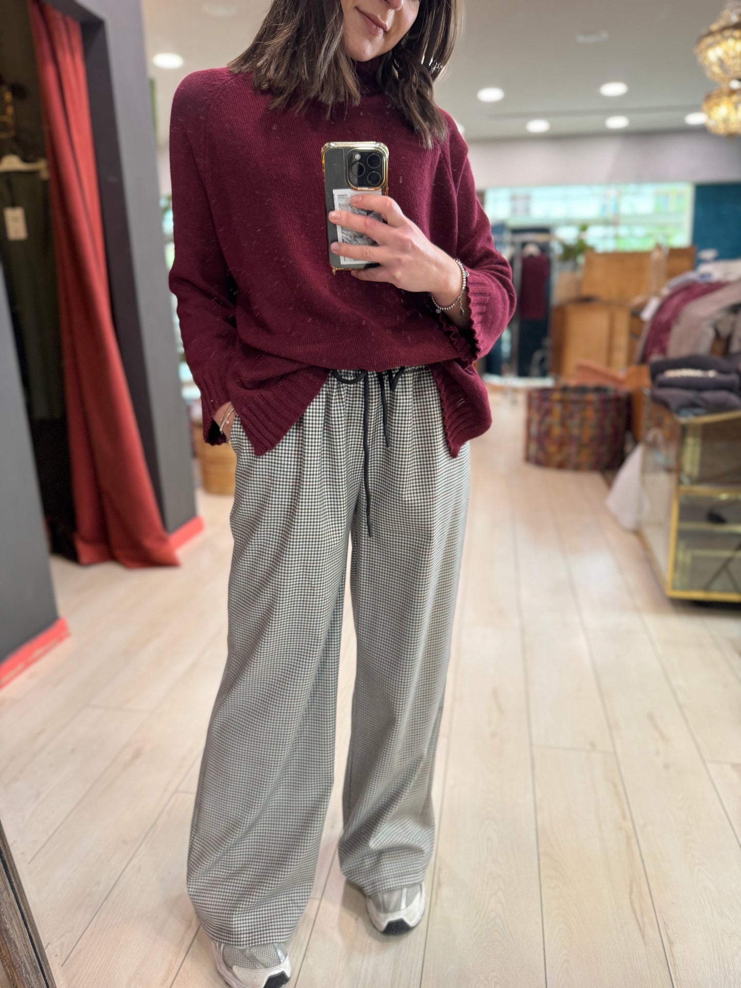 PANTALONE QUADRETTO DONTWAIT