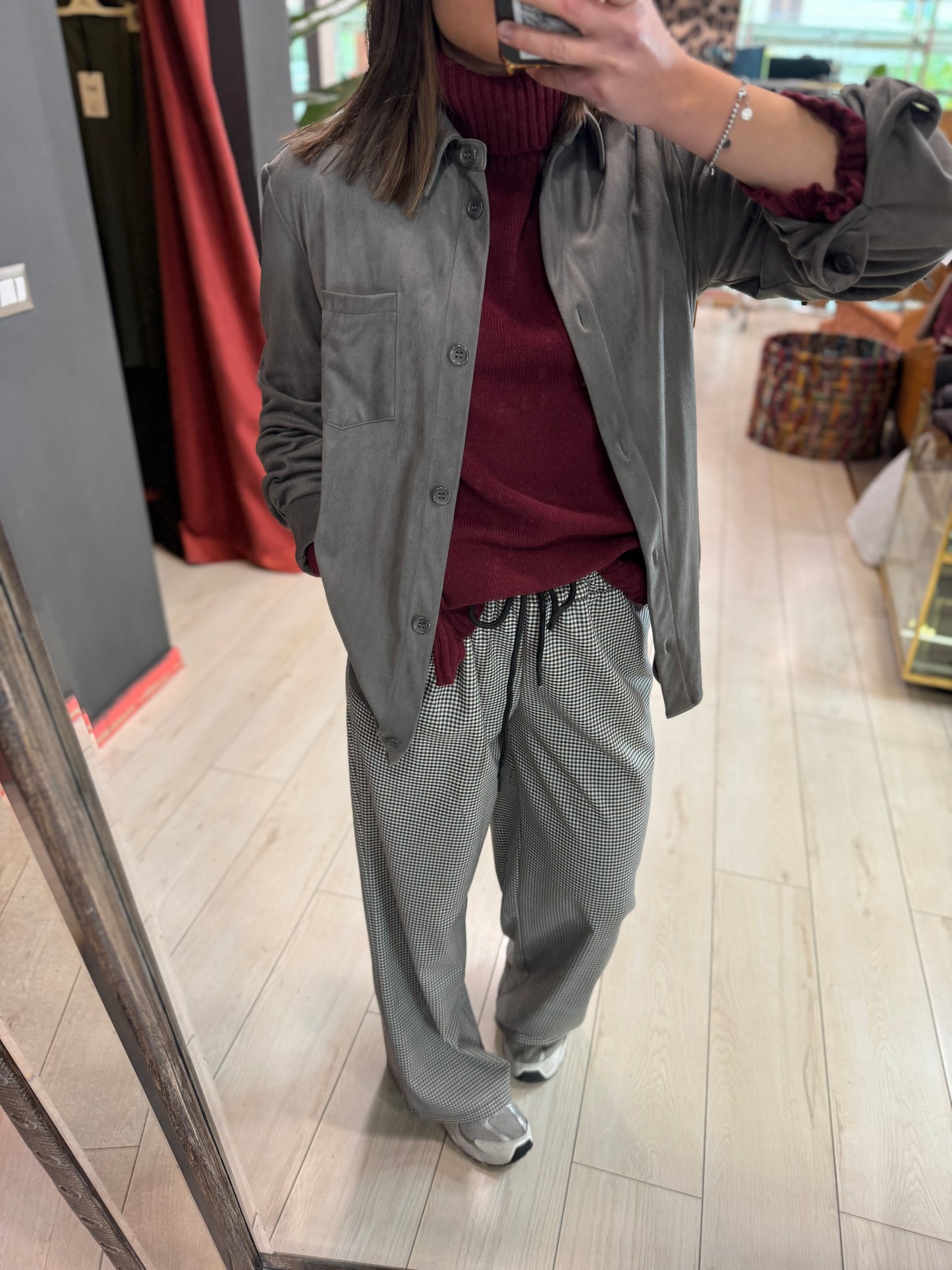 PANTALONE QUADRETTO DONTWAIT