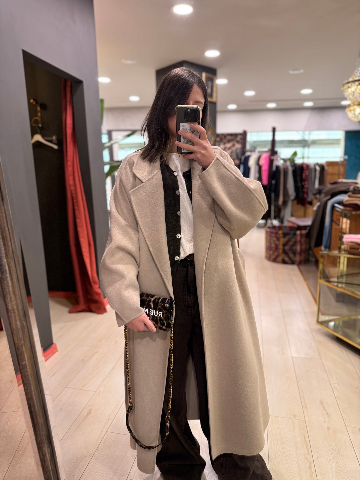 CAPPOTTO VESTAGLIA POUDRE SOALLURE