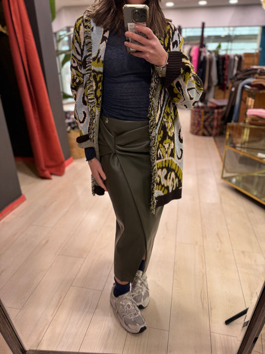 GONNA ECOPELLE CON RIPRESA SOUVENIR