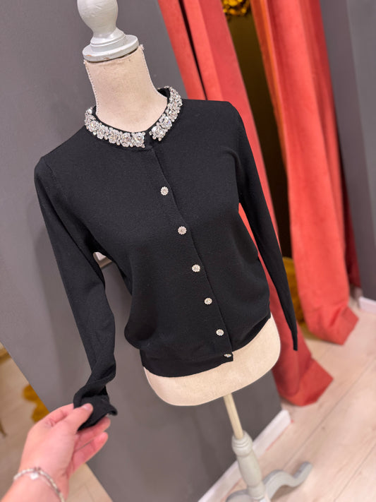 CARDIGAN CON STRASS DONTWAIT