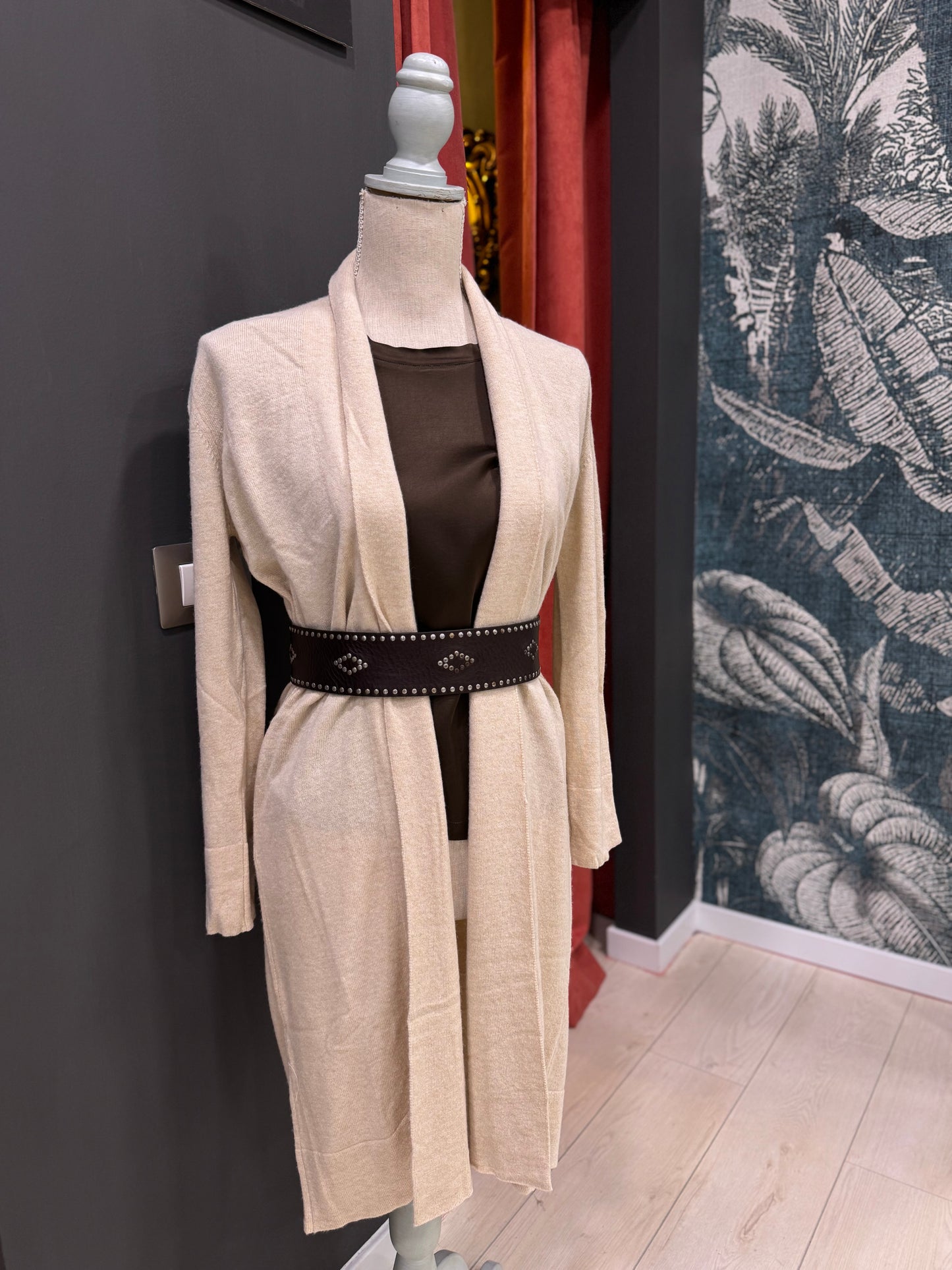 CARDIGAN BEIGE E CAMMELLO DONTWAIT