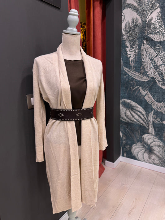 CARDIGAN BEIGE E CAMMELLO DONTWAIT