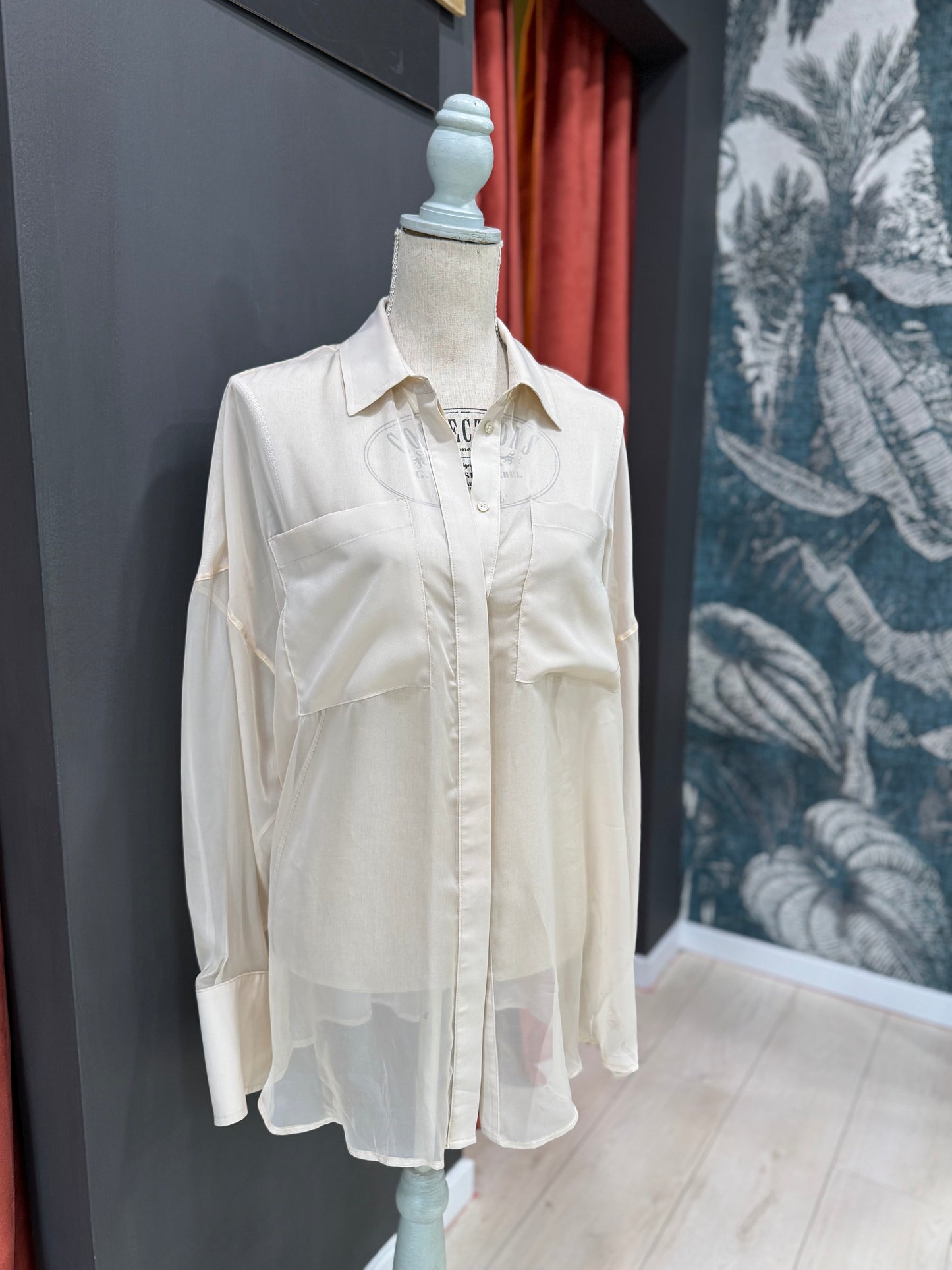 CAMICIA TULLE  ANIYEBY