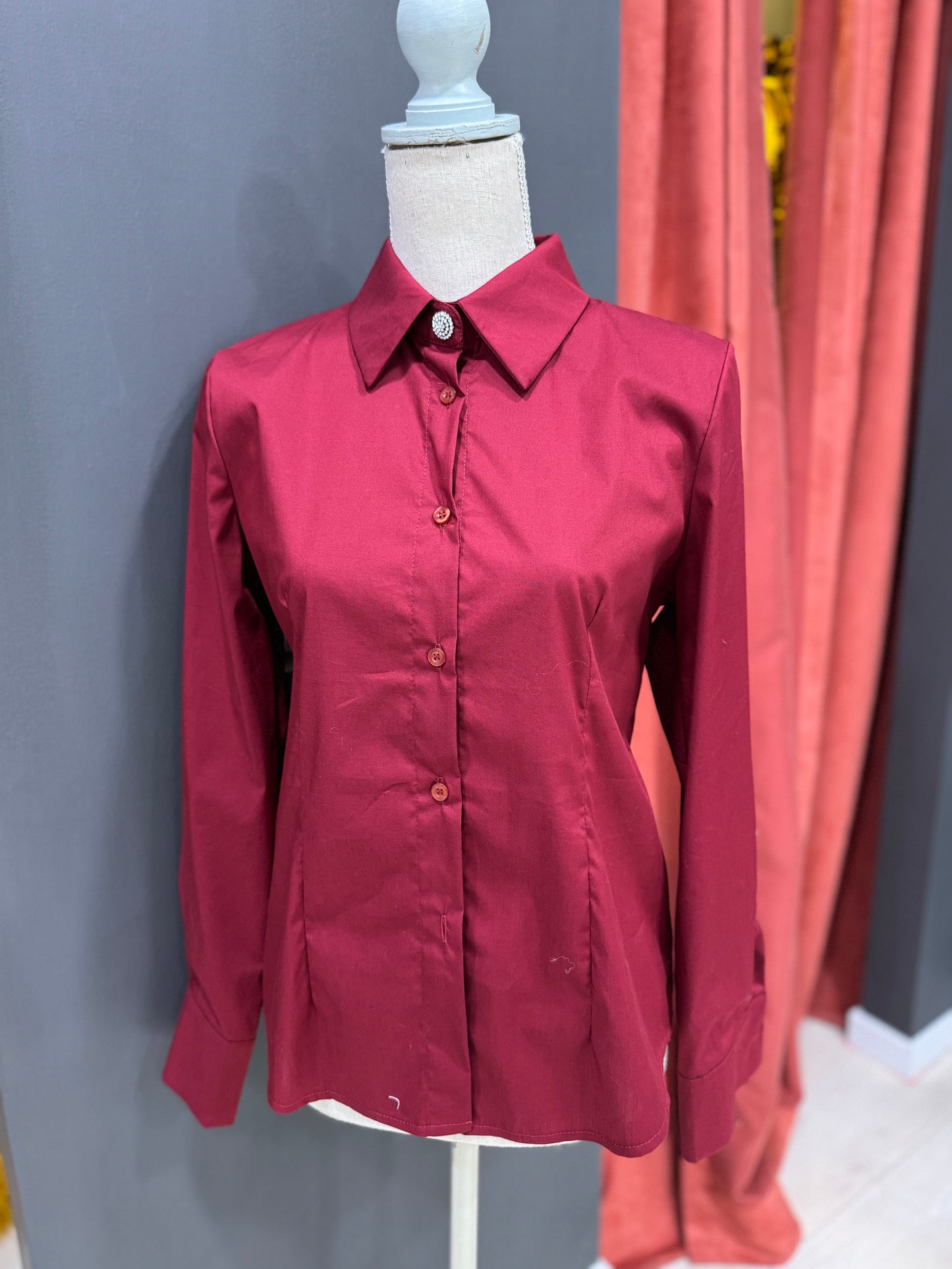 CAMICIA BOTTONE GIOIELLO SUSY MIX