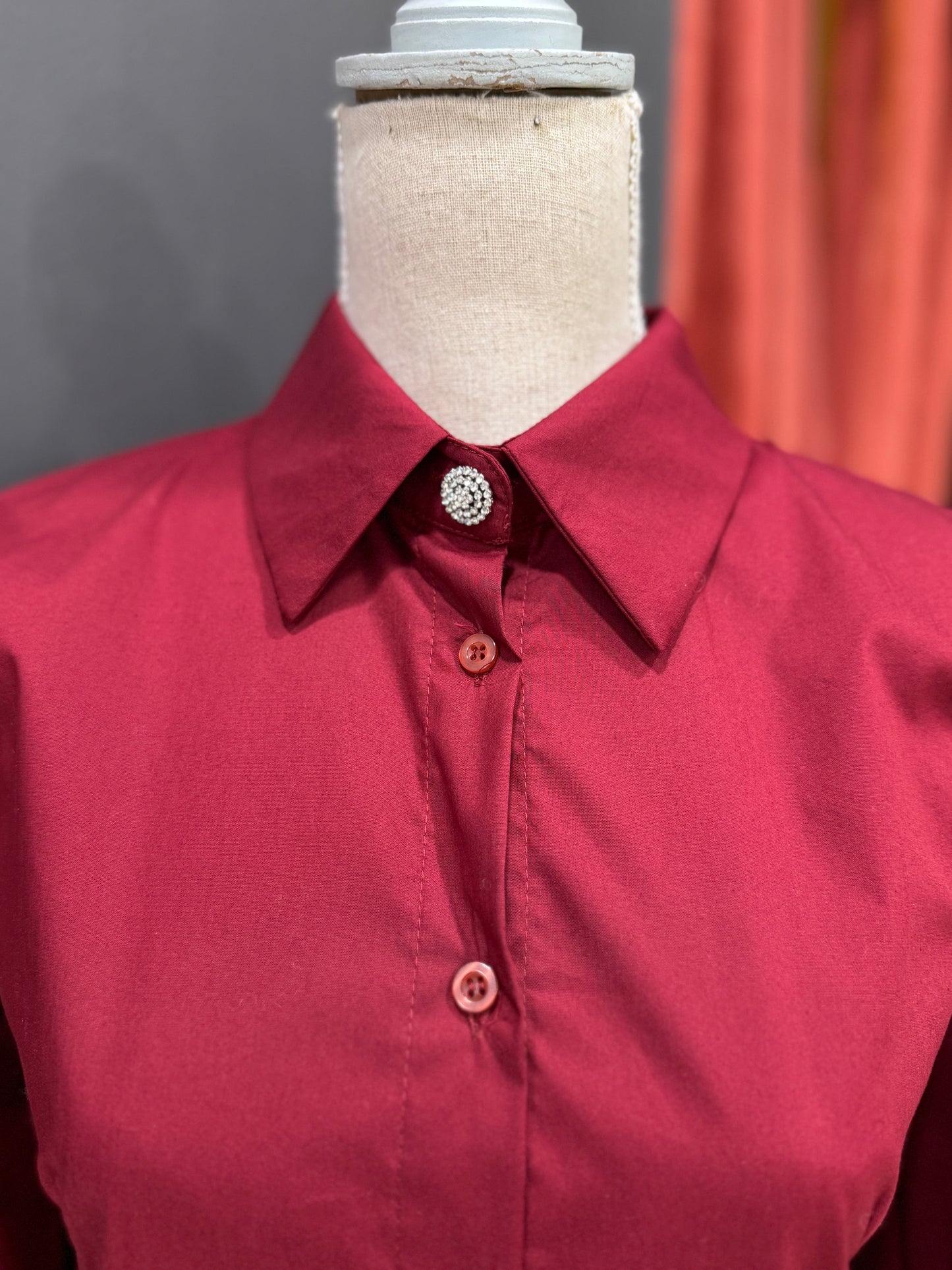 CAMICIA BOTTONE GIOIELLO SUSY MIX