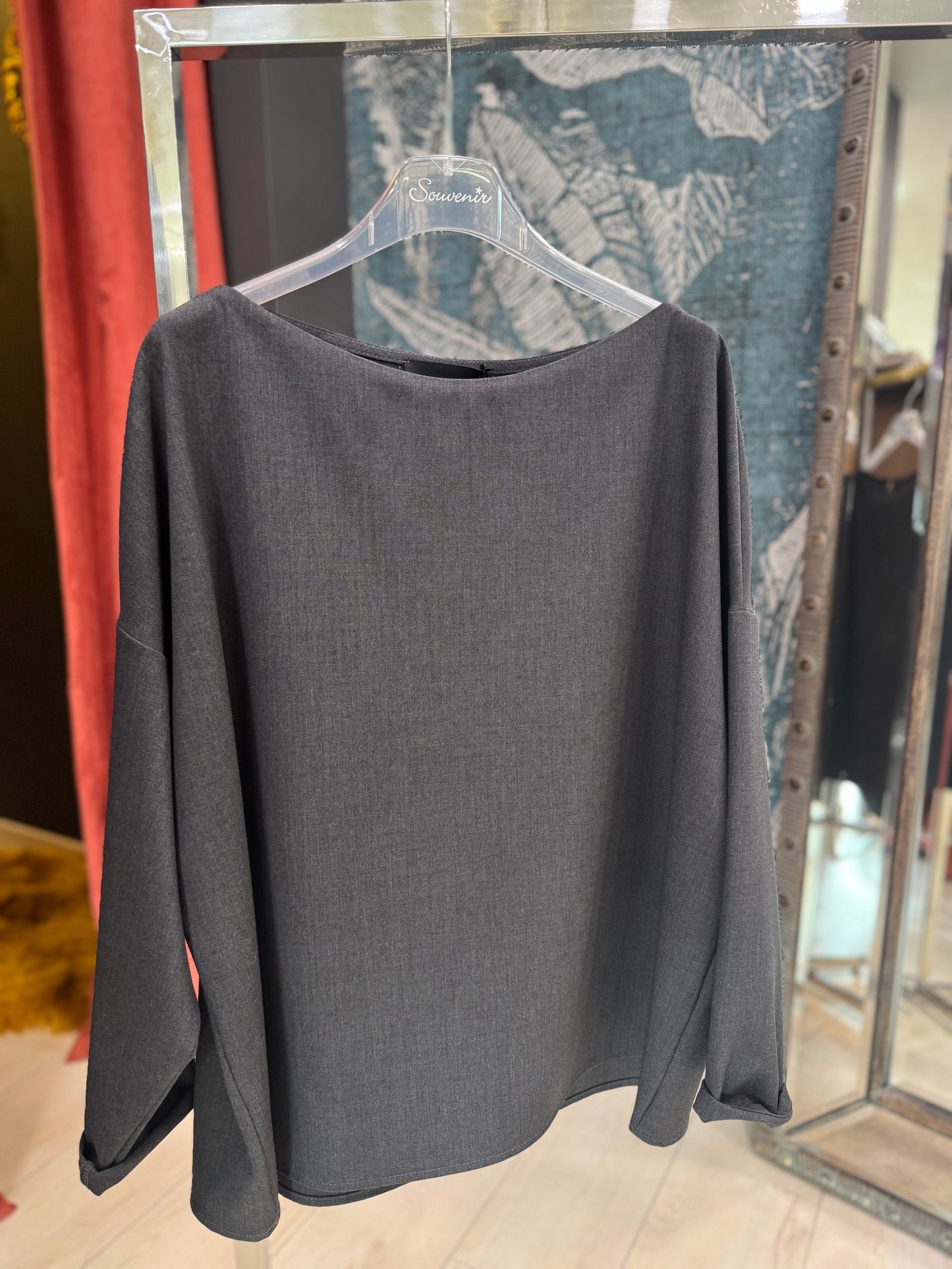 BLUSA GRIGIA SOUVENIR