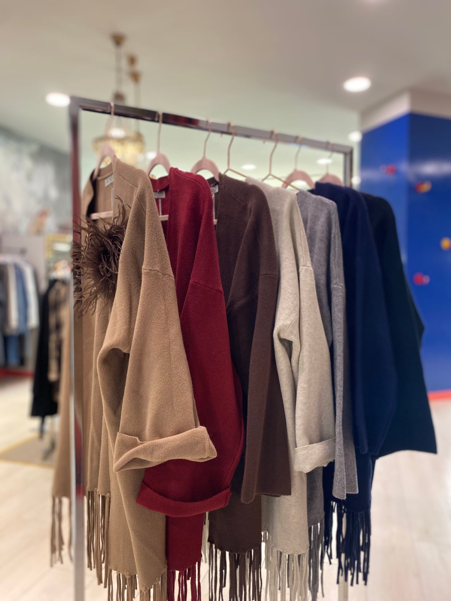 CARDIGAN CON FRANGE DONTWAIT
