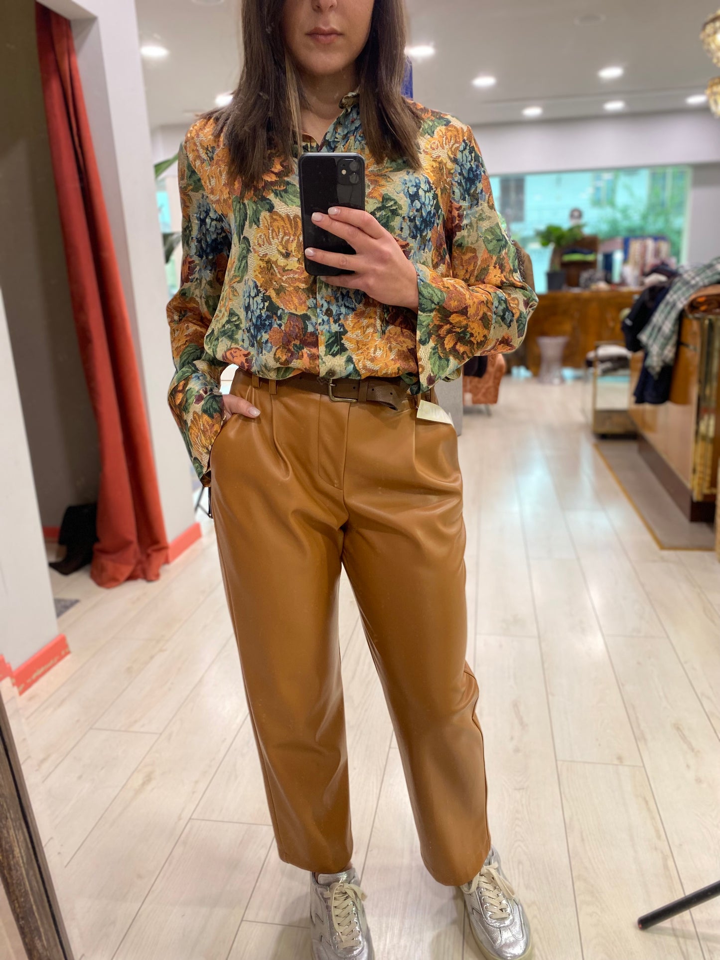 PANTALONI ECOPELLE TENSIONEIN