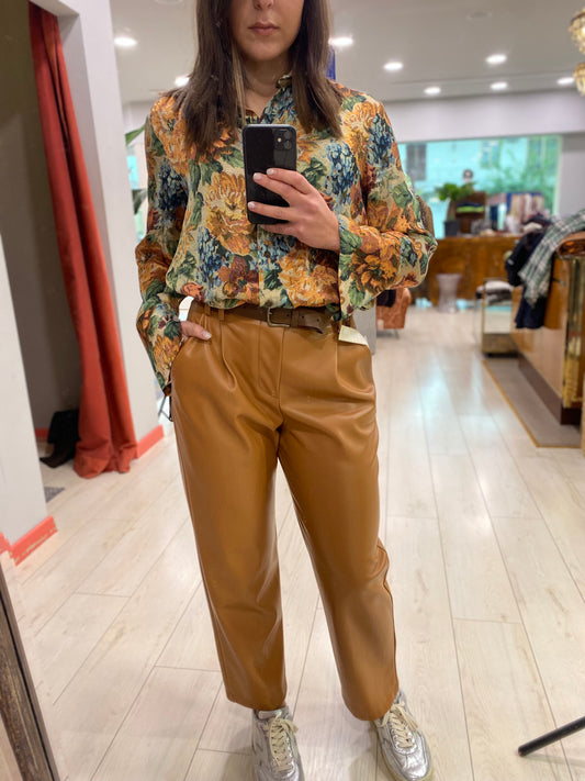 PANTALONI ECOPELLE TENSIONEIN