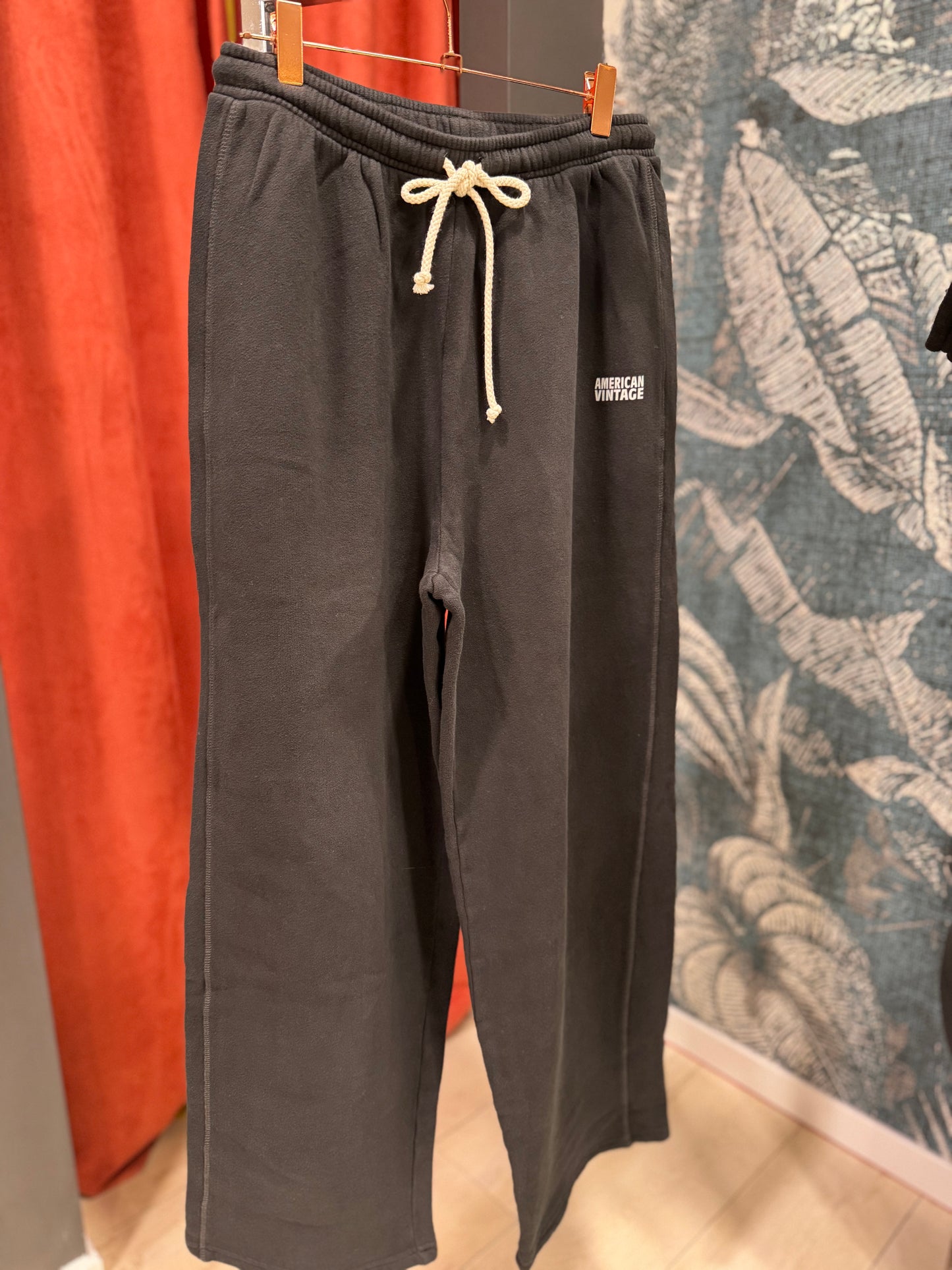 PANTALONE FELPA DRITTO AMERICAN VINTAGE