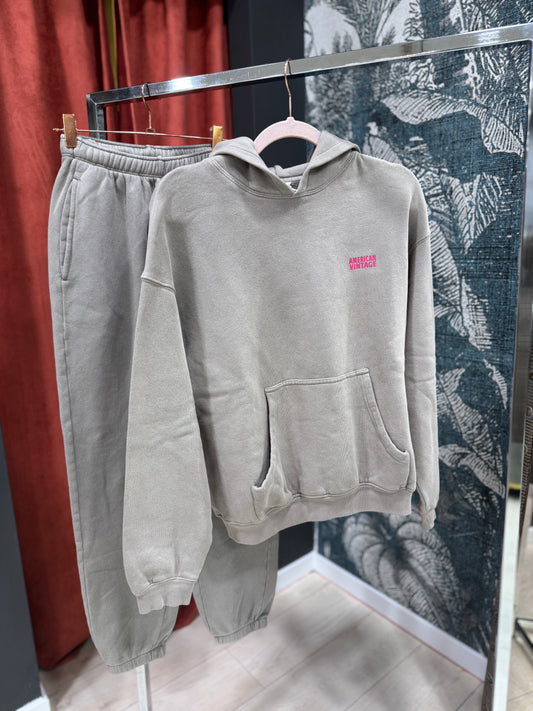 FELPA CON CAPPUCCIO AMERICANVINTAGE