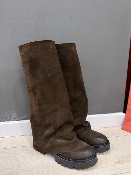 STIVALI ALTI MARRONI OVYE