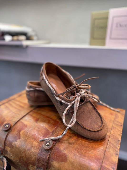 MOCASSINO BARCA LACCI