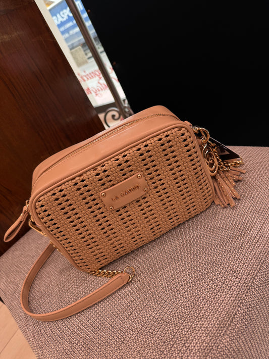 BORSA A TRACOLLA INTRECCIATA LACARRIE