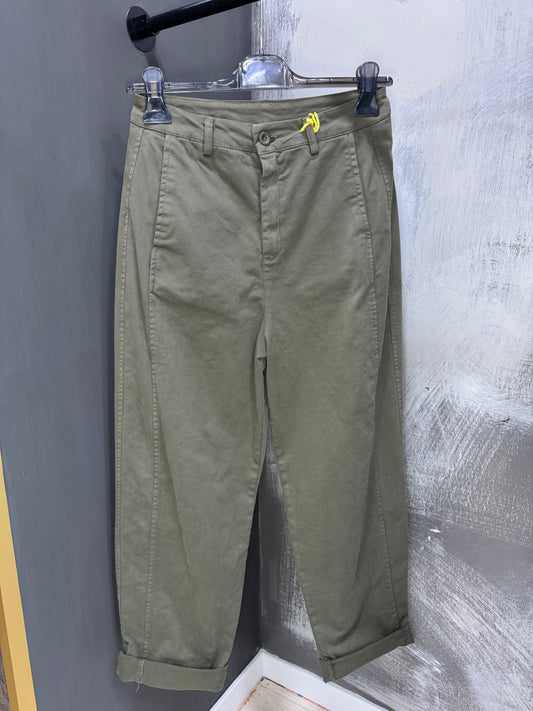 PANTALONE CARROT MILITARE DONTWAIT