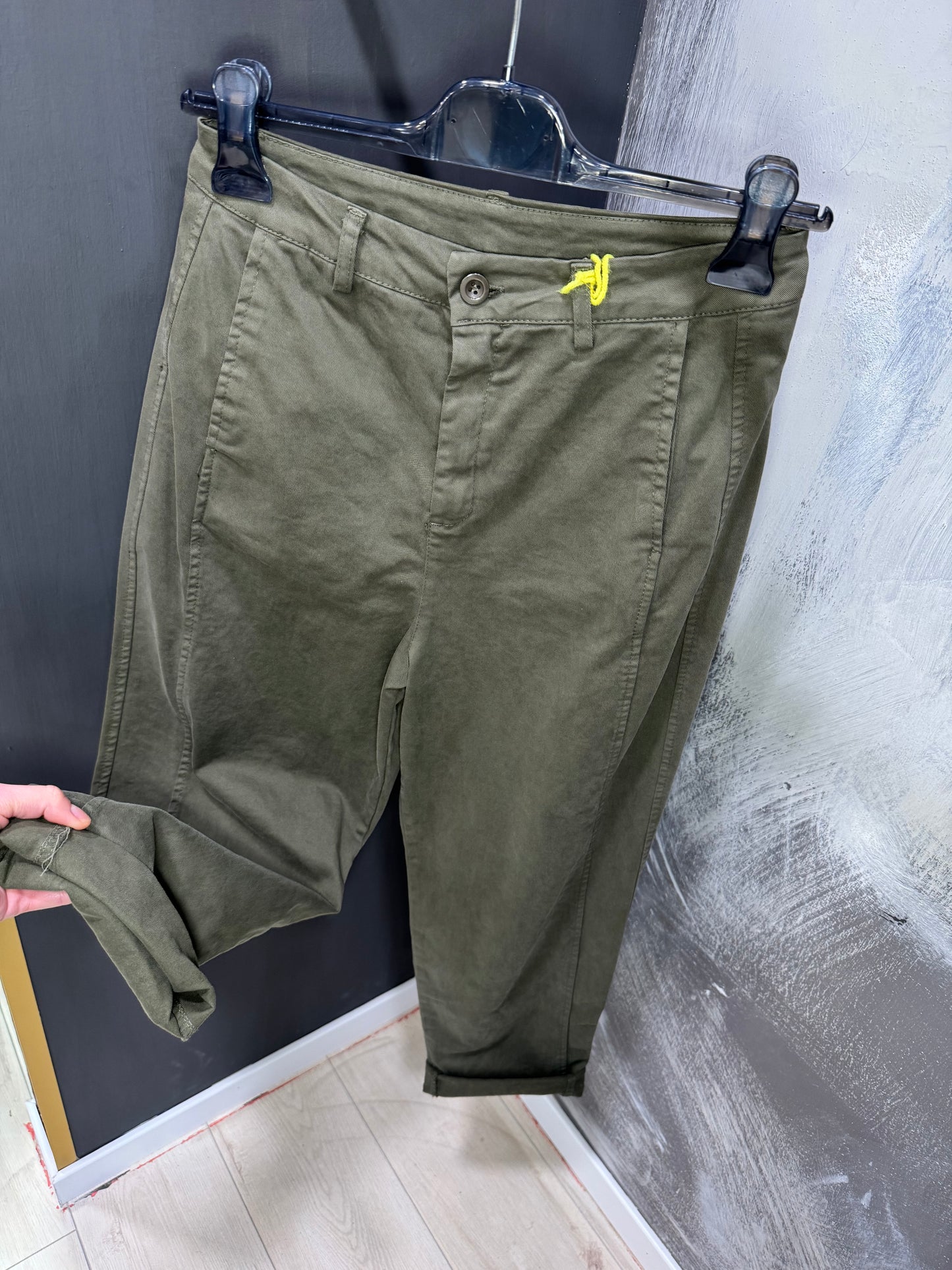 PANTALONE CARROT MILITARE DONTWAIT