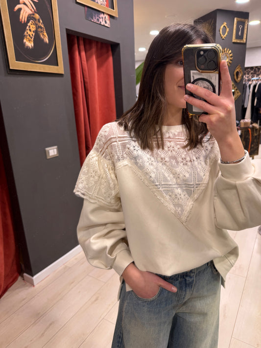 FELPA CON ROUCHES PHILIALOFT