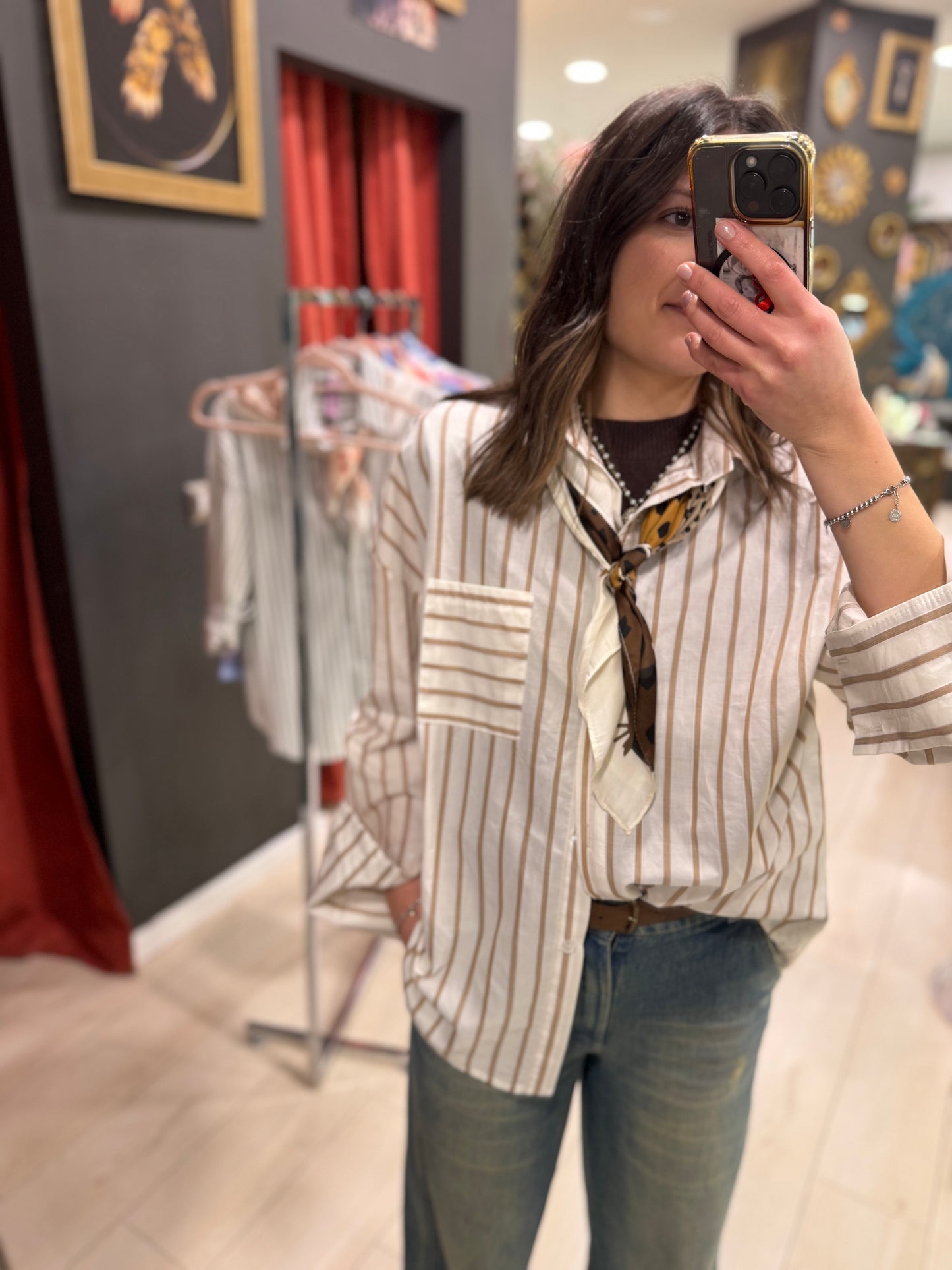 CAMICIA FOULARD GESSATA DONTWAIT