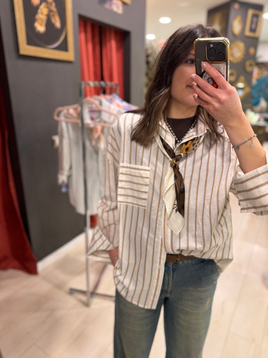 CAMICIA FOULARD GESSATA DONTWAIT