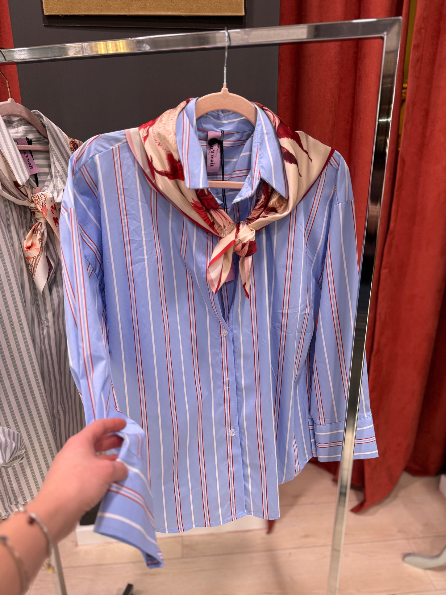 CAMICIA FOULARD GESSATA DONTWAIT