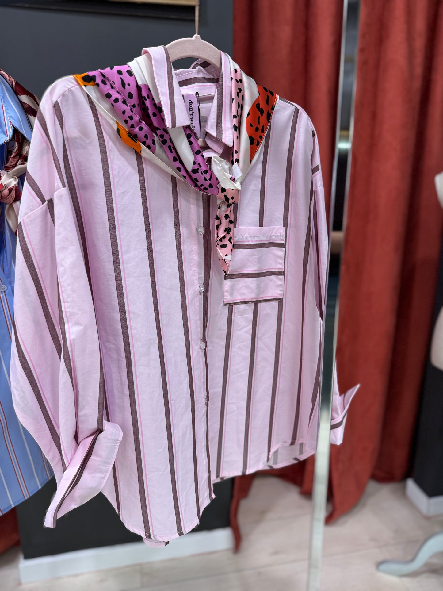 CAMICIA FOULARD GESSATA DONTWAIT