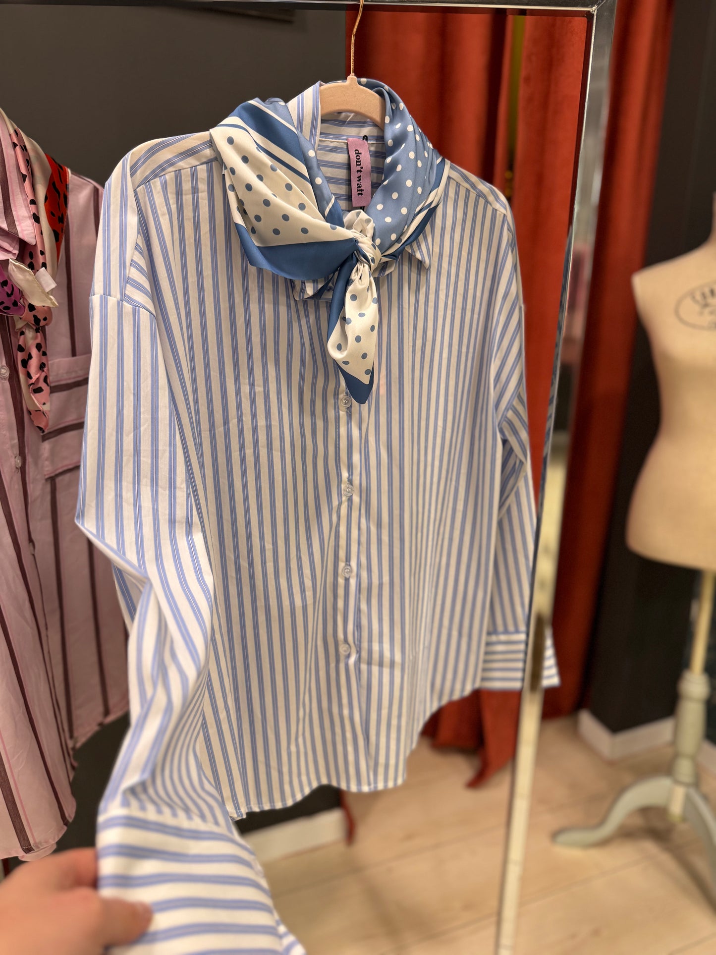 CAMICIA FOULARD GESSATA DONTWAIT