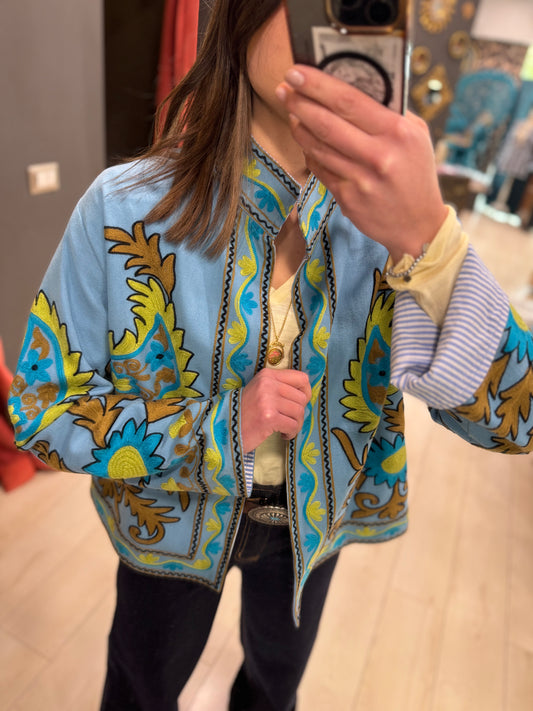 GIACCA RICAMATA DIXIE