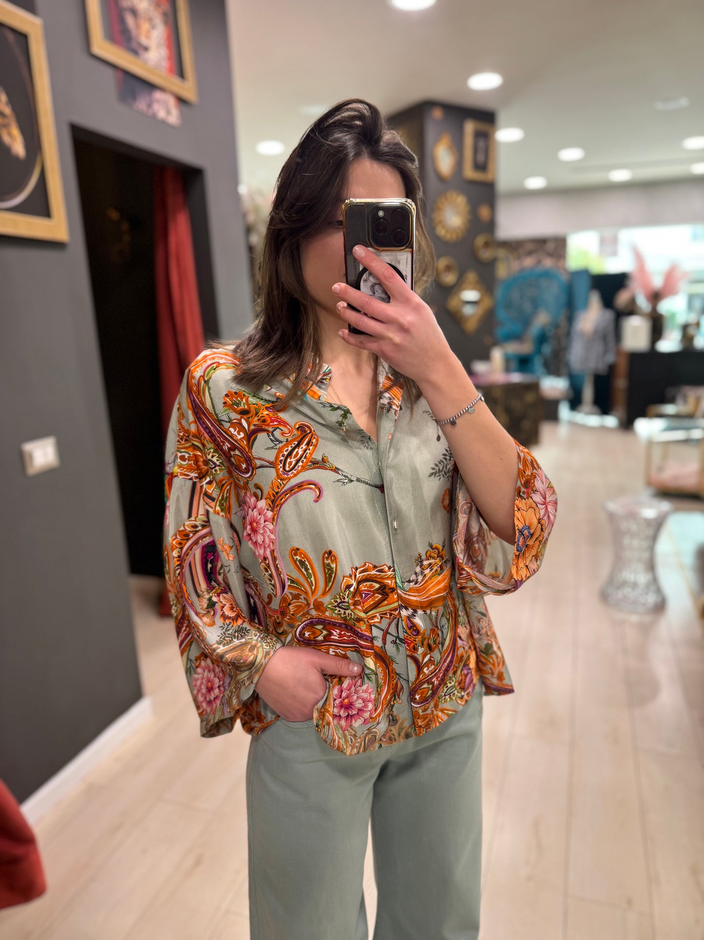 CAMICIA IN FANTASIA DIXIE