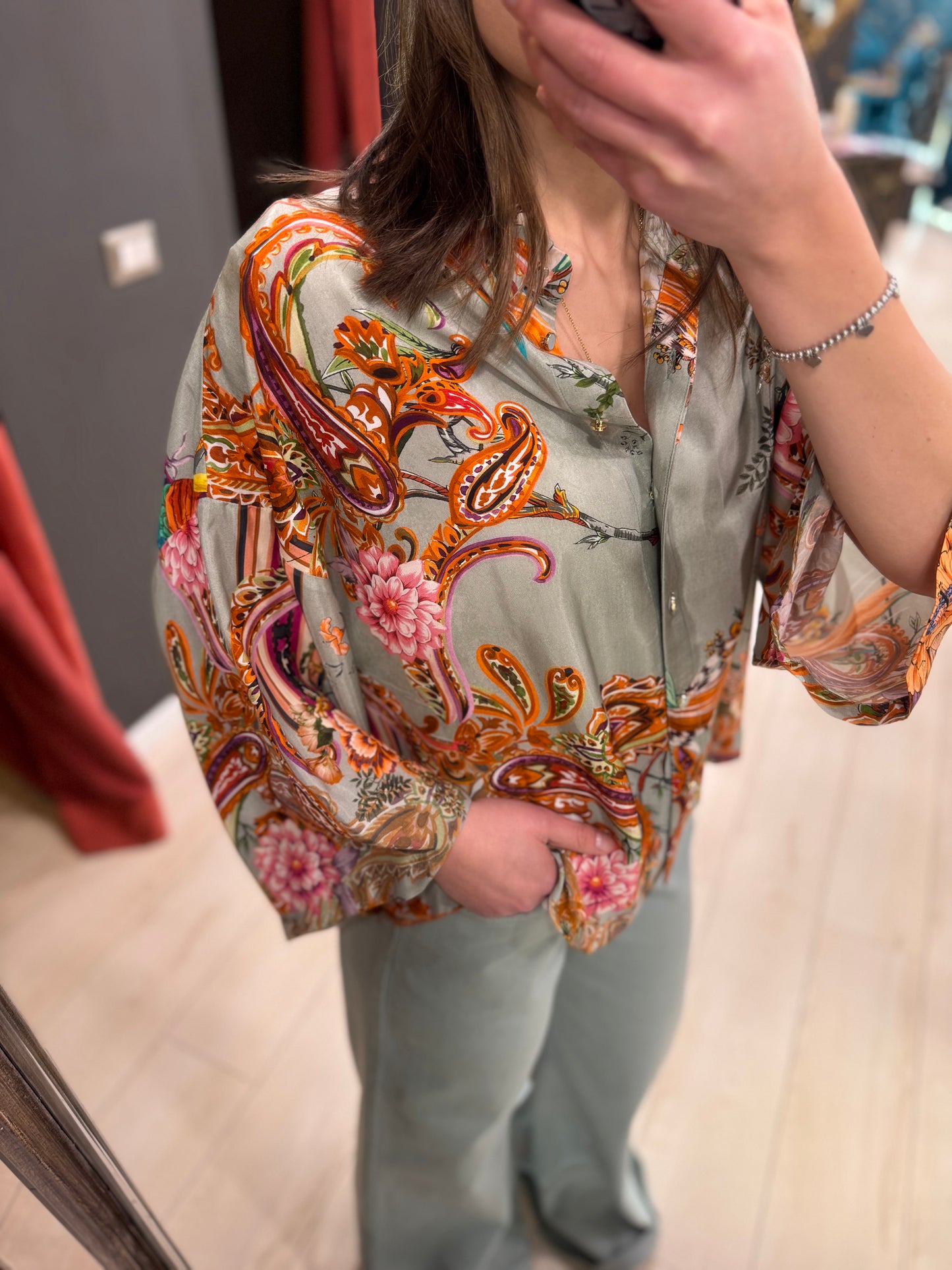 CAMICIA IN FANTASIA DIXIE