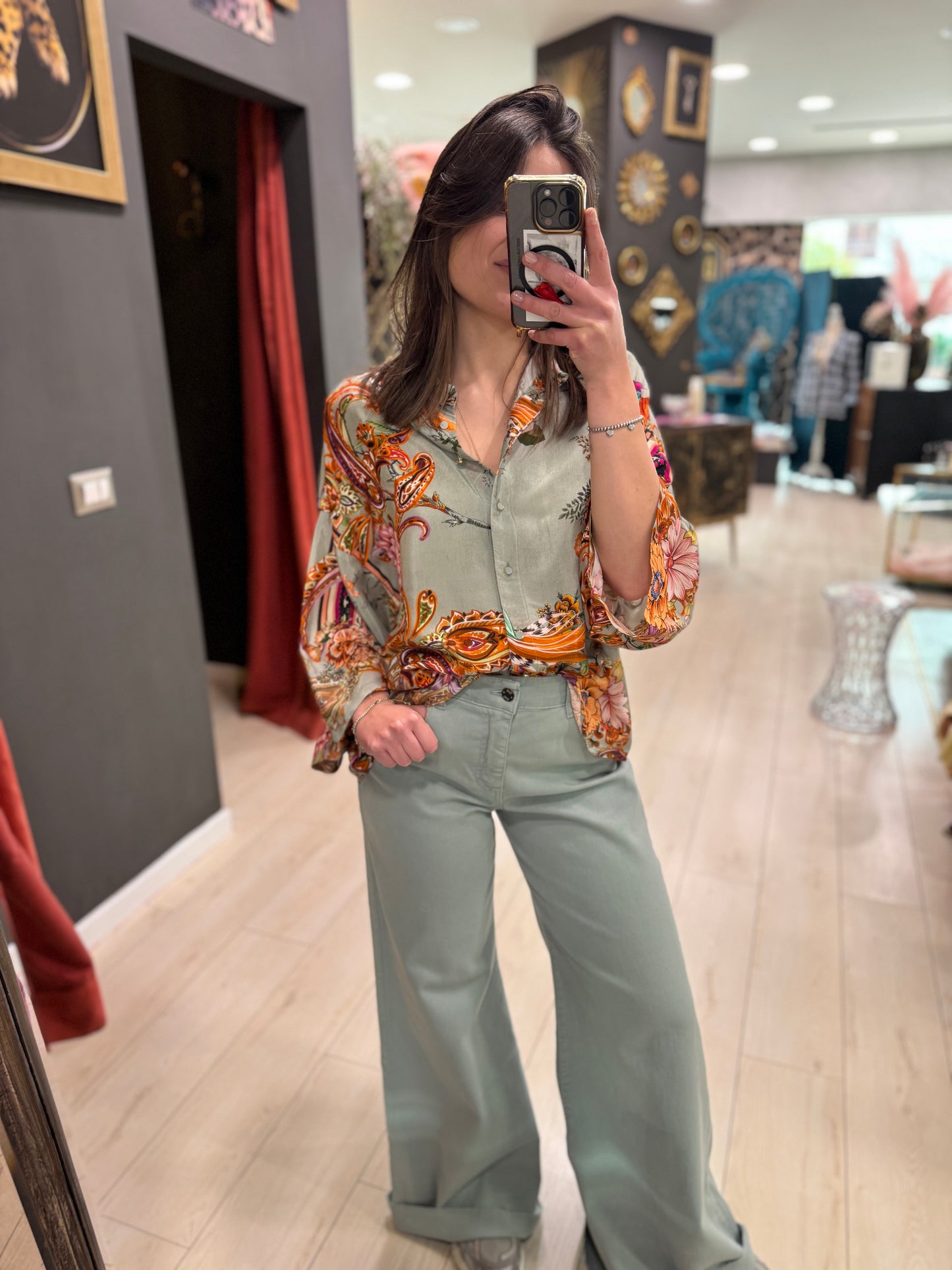 CAMICIA IN FANTASIA DIXIE