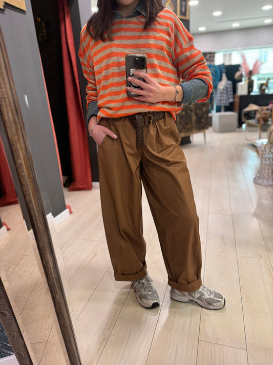 PANTALONI BALLOON IN COTONE SOUVENIR