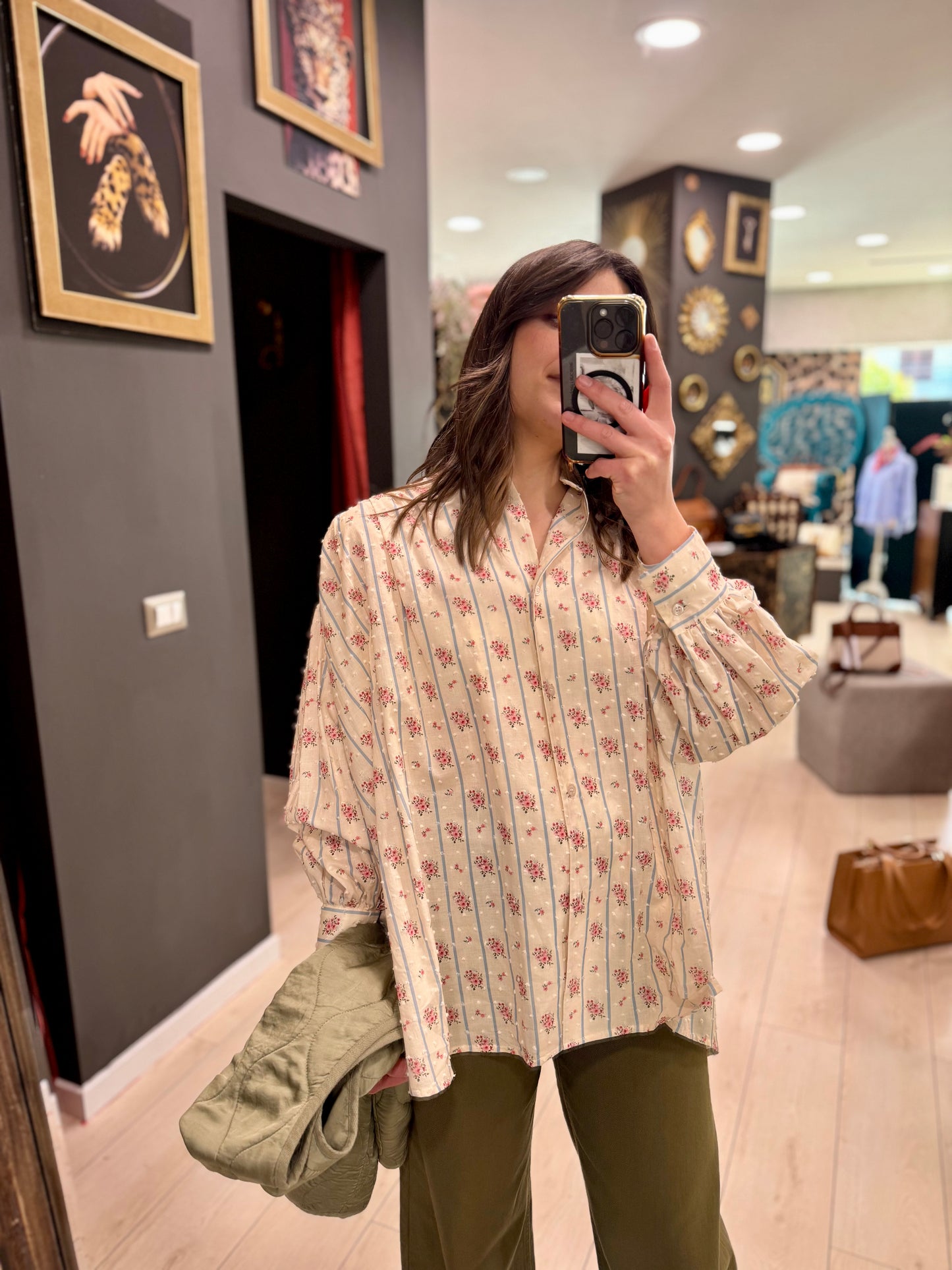CAMICIA OVER IN FANTASIA DIXIE