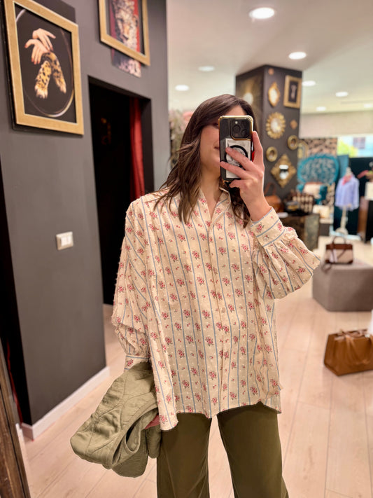 CAMICIA OVER IN FANTASIA DIXIE