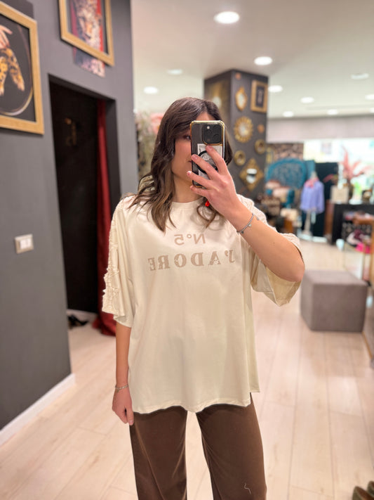 TSHIRT MORBIDA ‘J’ADORE’ DONTWAIT