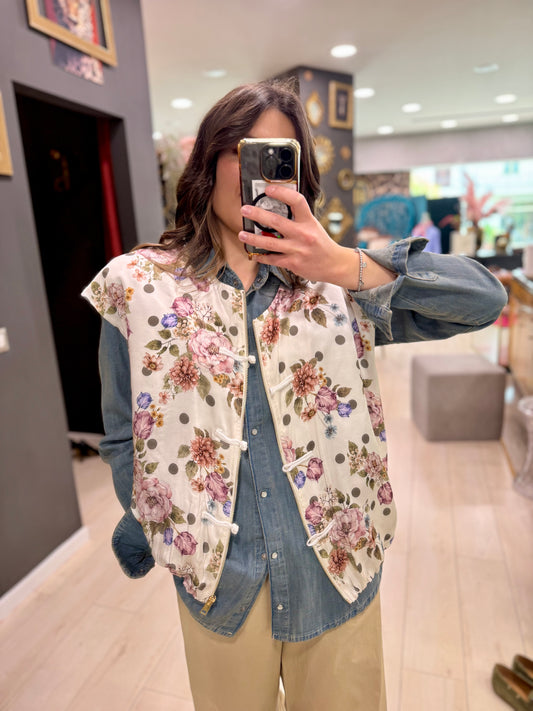 GILET IN FANTASIA ‘CHLOE’ DONTWAIT