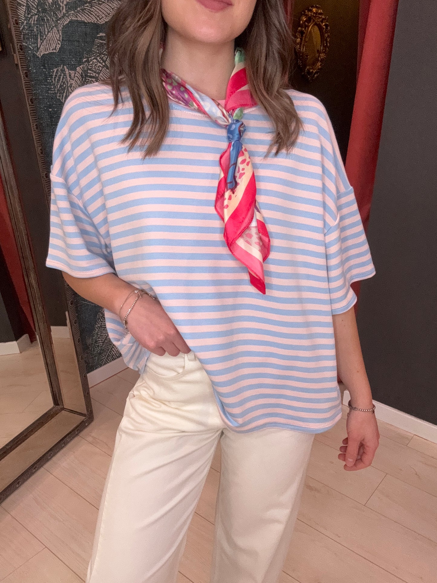 T-SHIRT STRIPE DON’T WAIT